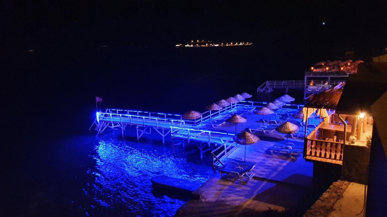 Assos Nazan Motel Restoran Beach Sokakagzi Exterior foto