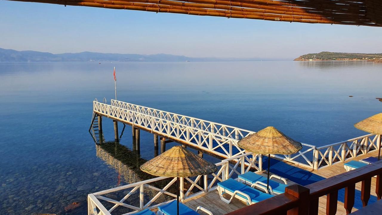 Assos Nazan Motel Restoran Beach Sokakagzi Exterior foto