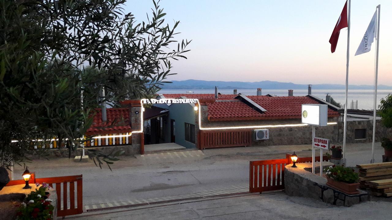 Assos Nazan Motel Restoran Beach Sokakagzi Exterior foto